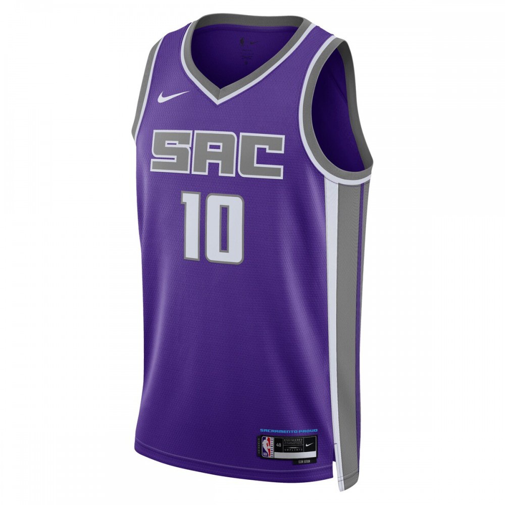 Domantas Sabonis Sacramento Kings Unisex 2022/23 Swingman Jersey - Icon Edition - Purple-Pro Kit Vault | Brand New 26/27 Sports Jerseys